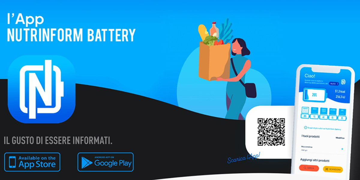 Scelte informate a tavola con la app NutrInform Battery